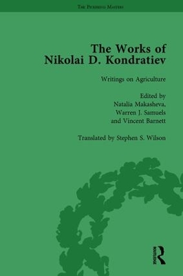 Book cover for The Works of Nikolai D Kondratiev Vol 3