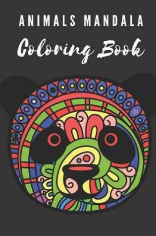 Cover of Animals Mandala Coloring Book