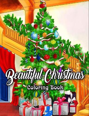 Book cover for Beautiful Christmas Coloring Book