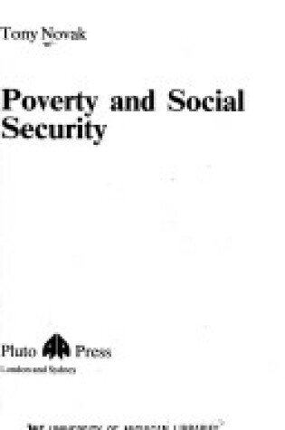 Cover of Poverty and Social Security