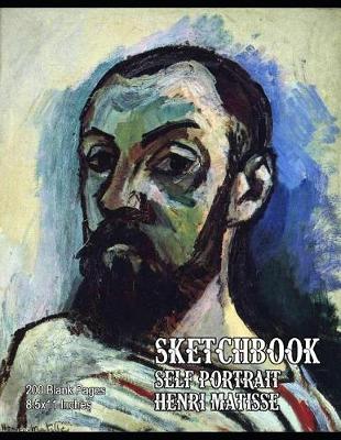 Book cover for Sketchbook - Self Portrait - Henri Matisse