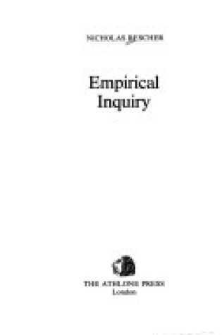 Cover of Empirical Inquiry