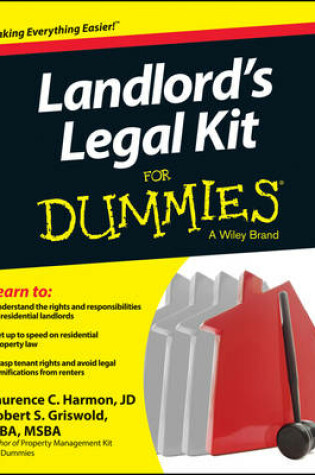 Cover of Landlord's Legal Kit For Dummies