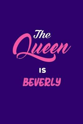 Book cover for The Queen is Beverly