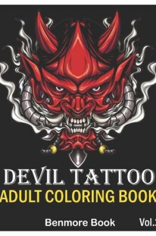 Cover of Devil Tattoo Adult Coloring Book