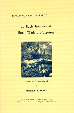 Book cover for Is Each Individual Born with a Purpose?