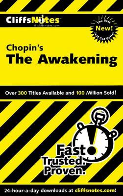 Cover of Cliffsnotes on Chopin's the Awakening