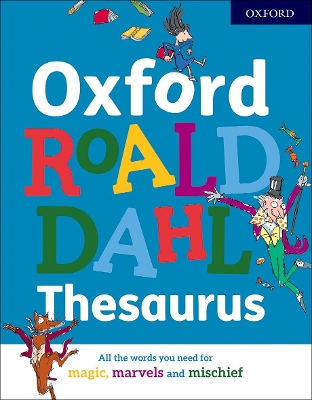 Book cover for Oxford Roald Dahl Thesaurus