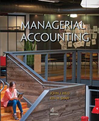 Book cover for Managerial Accounting with Connect Plus Access Code