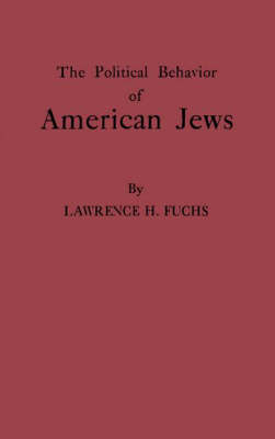 Book cover for The Political Behavior of American Jews