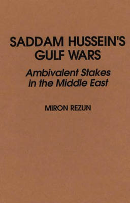 Book cover for Saddam Hussein's Gulf Wars