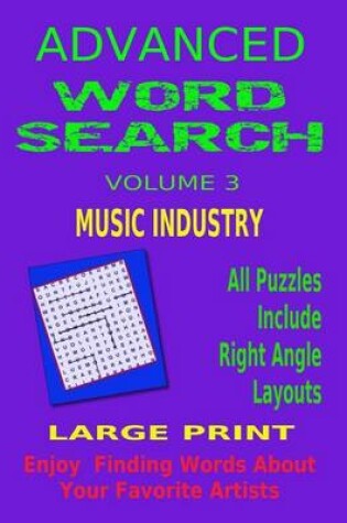Cover of Advanced Word Search Volume 3 Music Industry