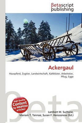Cover of Ackergaul