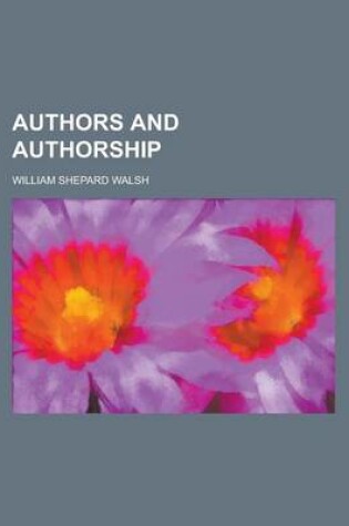 Cover of Authors and Authorship