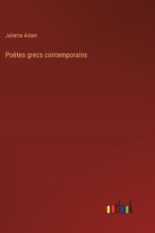 Cover of Poètes grecs contemporains