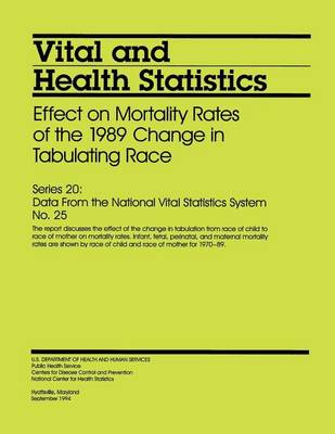 Book cover for Vital and Health Statistics Series 20, Number 25