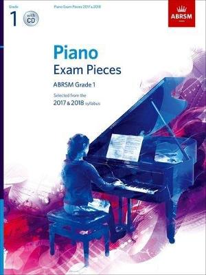 Cover of Abrsm Selected Piano Exam Pieces:2017-2018 Grade 1