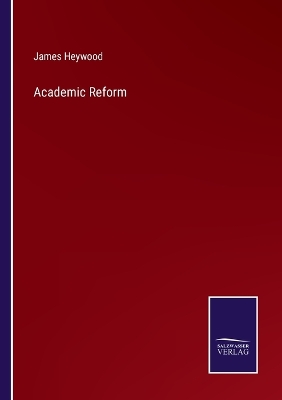 Book cover for Academic Reform