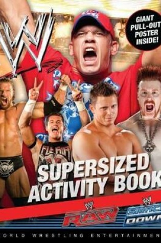 Cover of WWE Supersized Activity Book