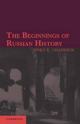 Book cover for The Beginnings of Russian History