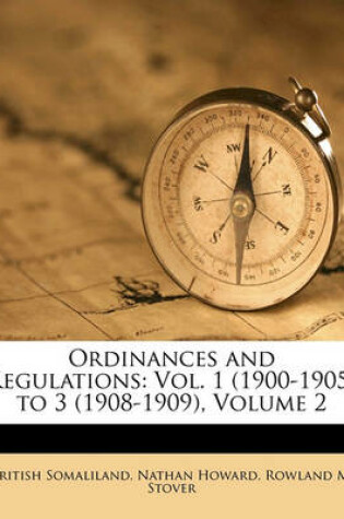 Cover of Ordinances and Regulations