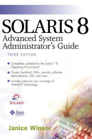 Cover of Solaris 8 Advanced System Administrator's Guide