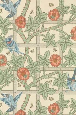 Cover of Birds, William Morris. Blank Journal