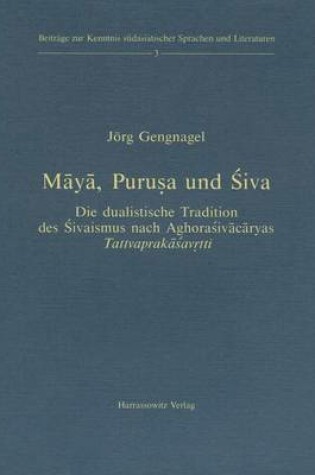 Cover of Maya, Purusa Und Siva