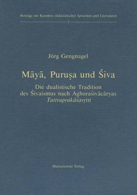 Book cover for Maya, Purusa Und Siva