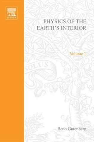 Cover of Physics of the Earth's Interior