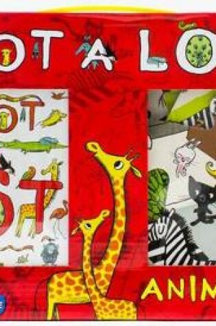 Cover of Spot a Lot Animals Board Book & Giant Floor Puzzle