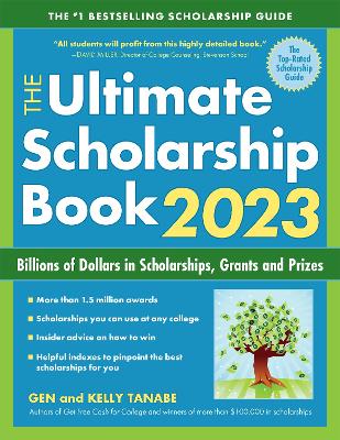 Book cover for The Ultimate Scholarship Book 2023