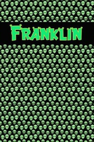 Cover of 120 Page Handwriting Practice Book with Green Alien Cover Franklin