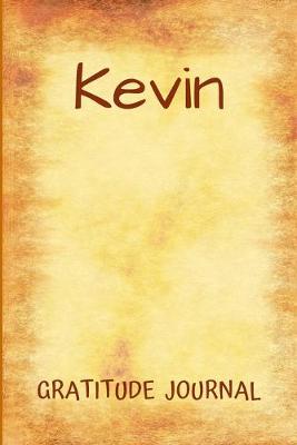Book cover for Kevin Gratitude Journal