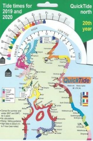 Cover of QuickTide north: tide times for 2019 and 2020