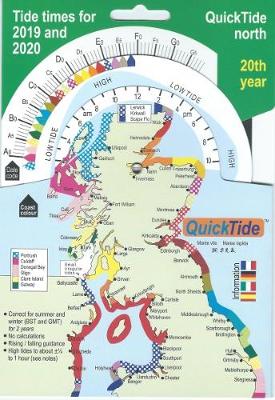 Book cover for QuickTide north: tide times for 2019 and 2020