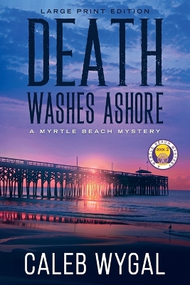 Cover of Death Washes Ashore - Large Print Edition