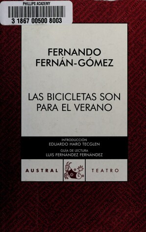 Book cover for Las Bicicletas Son Para El Verano