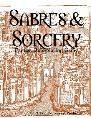 Book cover for Sabres & Sorcery (Full Size)