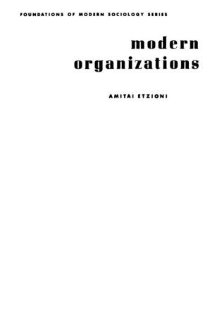 Cover of Modern Organizations