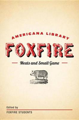 Book cover for Meats and Small Game