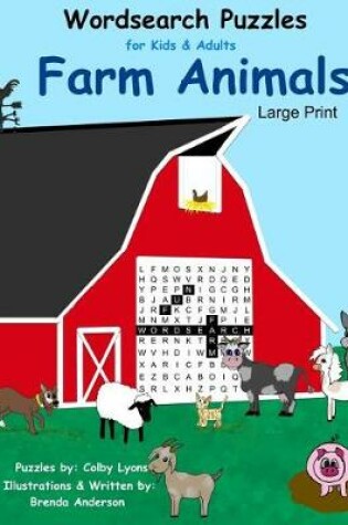 Cover of Word Search Puzzles Farm Animals