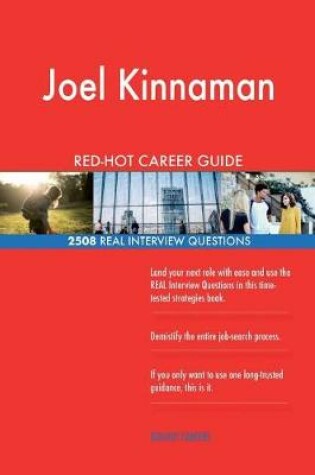 Cover of Joel Kinnaman RED-HOT Career Guide; 2508 REAL Interview Questions