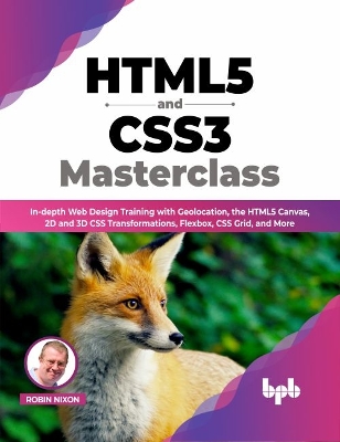 Book cover for HTML5 and CSS3 Masterclass