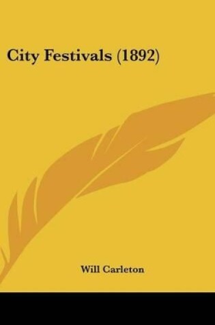 Cover of City Festivals (1892)