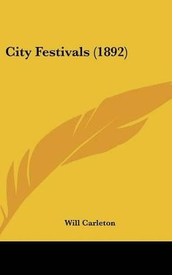 Book cover for City Festivals (1892)