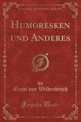 Book cover for Humoresken Und Anderes (Classic Reprint)