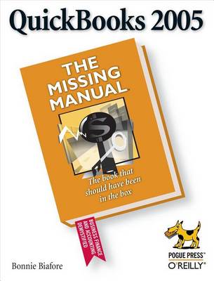 Book cover for QuickBooks 2005: The Missing Manual