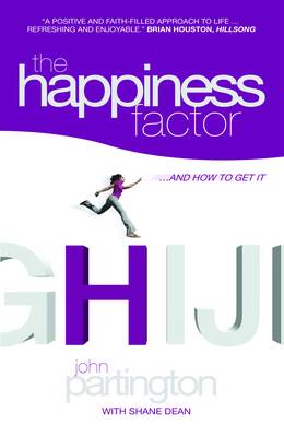 Book cover for The Happiness Factor....