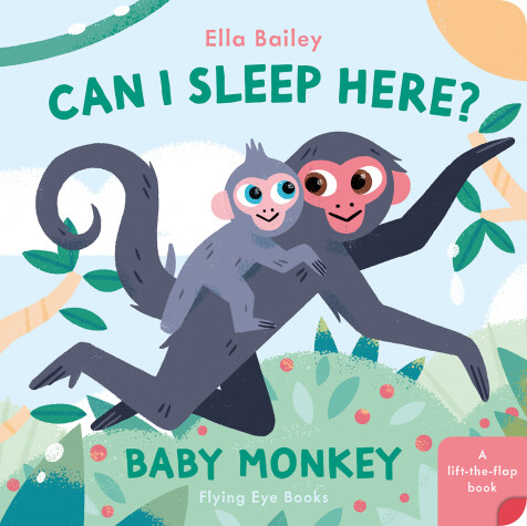 Book cover for Can I Sleep Here? Baby Monkey